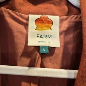 FARM Rio Terracotta Blazer